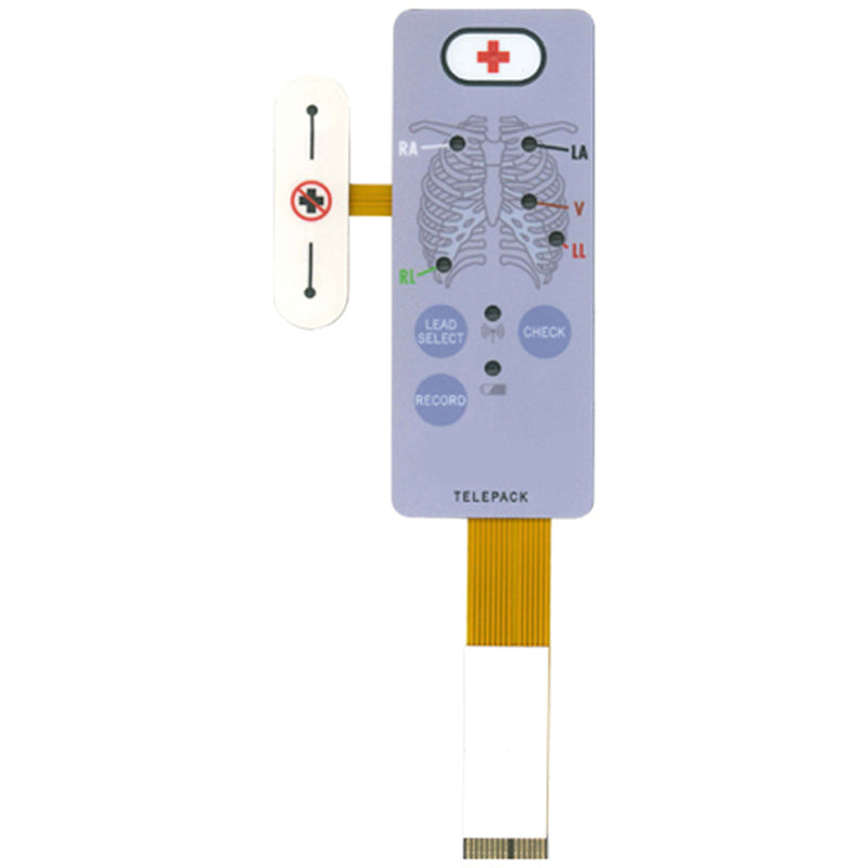 Front Panel Overlay with Keypad