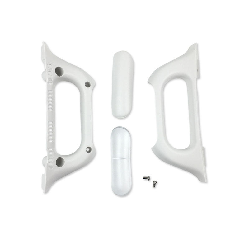 Handle W/ Clear & Opaque Lampshades