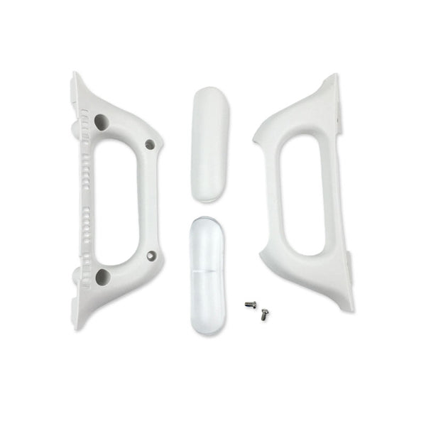 Handle W/ Clear & Opaque Lampshades