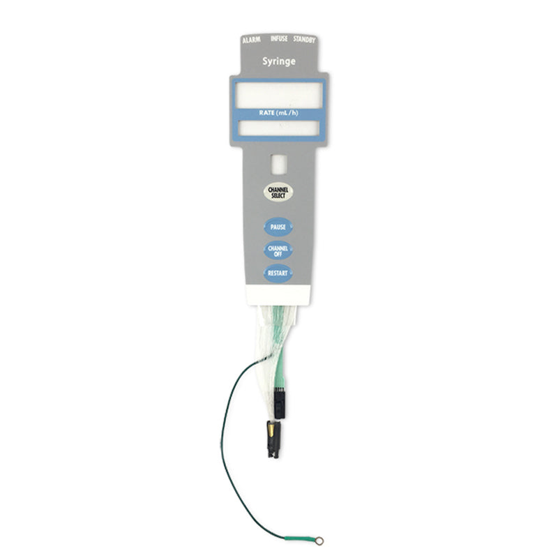 Membrane Switch w/Optical Fiber