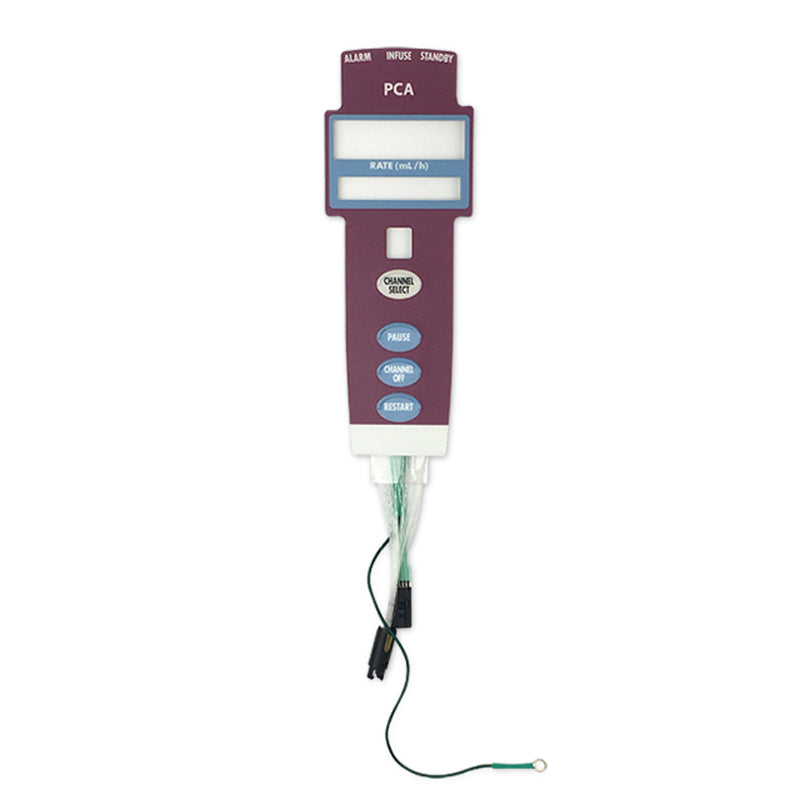 Membrane Switch w/Optical Fiber