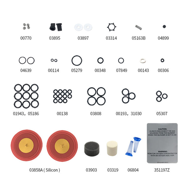 Blender PM Kit(Silicon Diaph.)