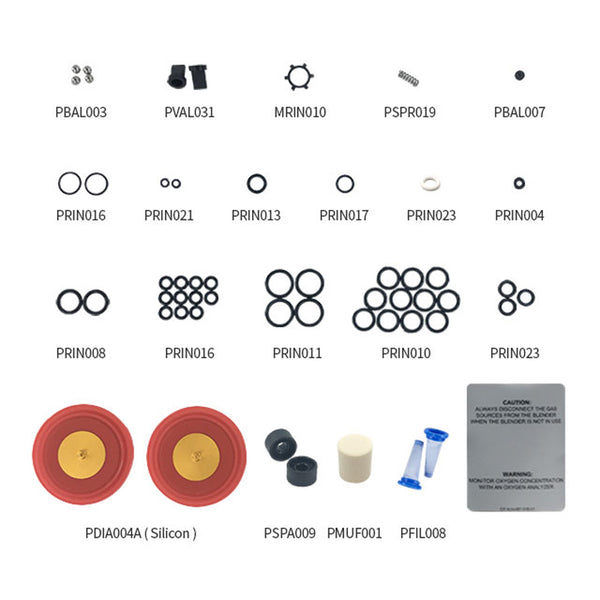 Blender PM Kit(Silicon Diaph.)