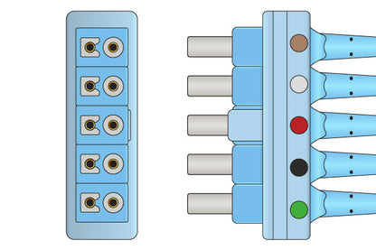 Philips Compatible Disposable ECG Leadwire