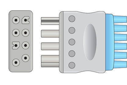 Nihon Kohden Compatible Disposable ECG Leadwire