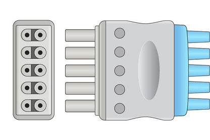 Draeger Compatible ECG Leadwire