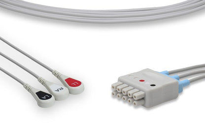 GE Healthcare Compatible ECG Leadwire