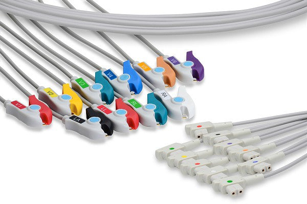 GE Healthcare > Marquette Compatible EKG Leadwire