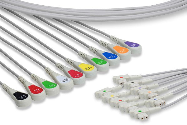 GE Healthcare > Marquette Compatible EKG Leadwire