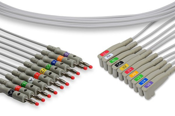 Mortara > Quinton Compatible EKG Leadwire