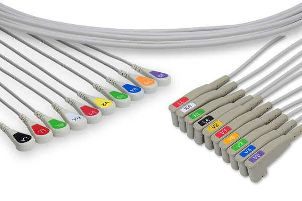 Mortara > Quinton Compatible EKG Leadwire