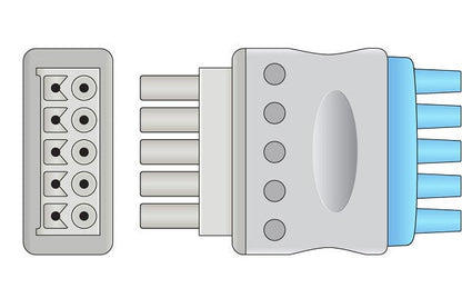 Datex Ohmeda Compatible ECG Leadwire