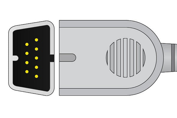 Nihon Kohden Compatible Short SpO2 Sensor