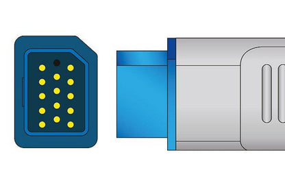 Nihon Kohden Compatible Direct-Connect SpO2 Sensor