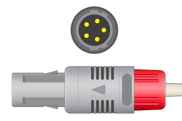 Heal Force Compatible Direct-Connect SpO2 Sensor