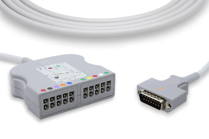 GE Healthcare > Marquette Compatible EKG Trunk Cable