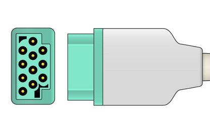 GE Healthcare > Corometrics Compatible ECG Trunk Cable