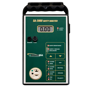 SA-2000 Safety Analyzer (Includes Soft Sided Carrying Case)
