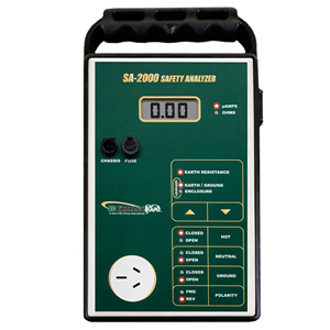 SA-2000-AUS Safety Analyzer (Includes Soft Sided Carrying Case)