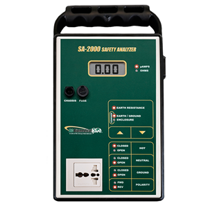 SA-2000-INTL Safety Analyzer (Includes Soft Sided Carrying Case)