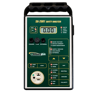 SA-2001 Safety Analyzer (Includes Soft Sided Carrying Case)