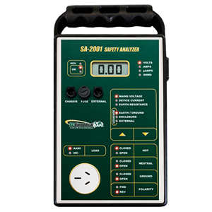 SA-2001-AUS Safety Analyzer (Includes Soft Sided Carrying Case)