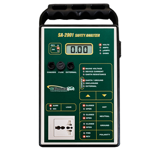 SA-2001-INTL Safety Analyzer (Includes Soft Sided Carrying Case)