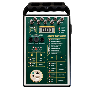 SA-2010 Safety Analyzer with 10 Leads (Includes Soft Sided Carrying Case)
