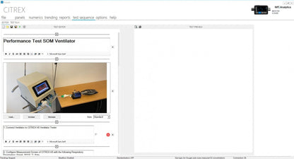 FlowLab Software incl. Activation Code for CITREX H4 and H5